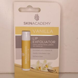 skinacademy vanilla lip exfoliator